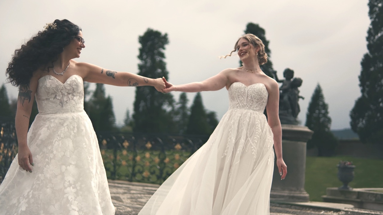 Thais & Felly — Powerscourt Estate wedding film, Wicklow