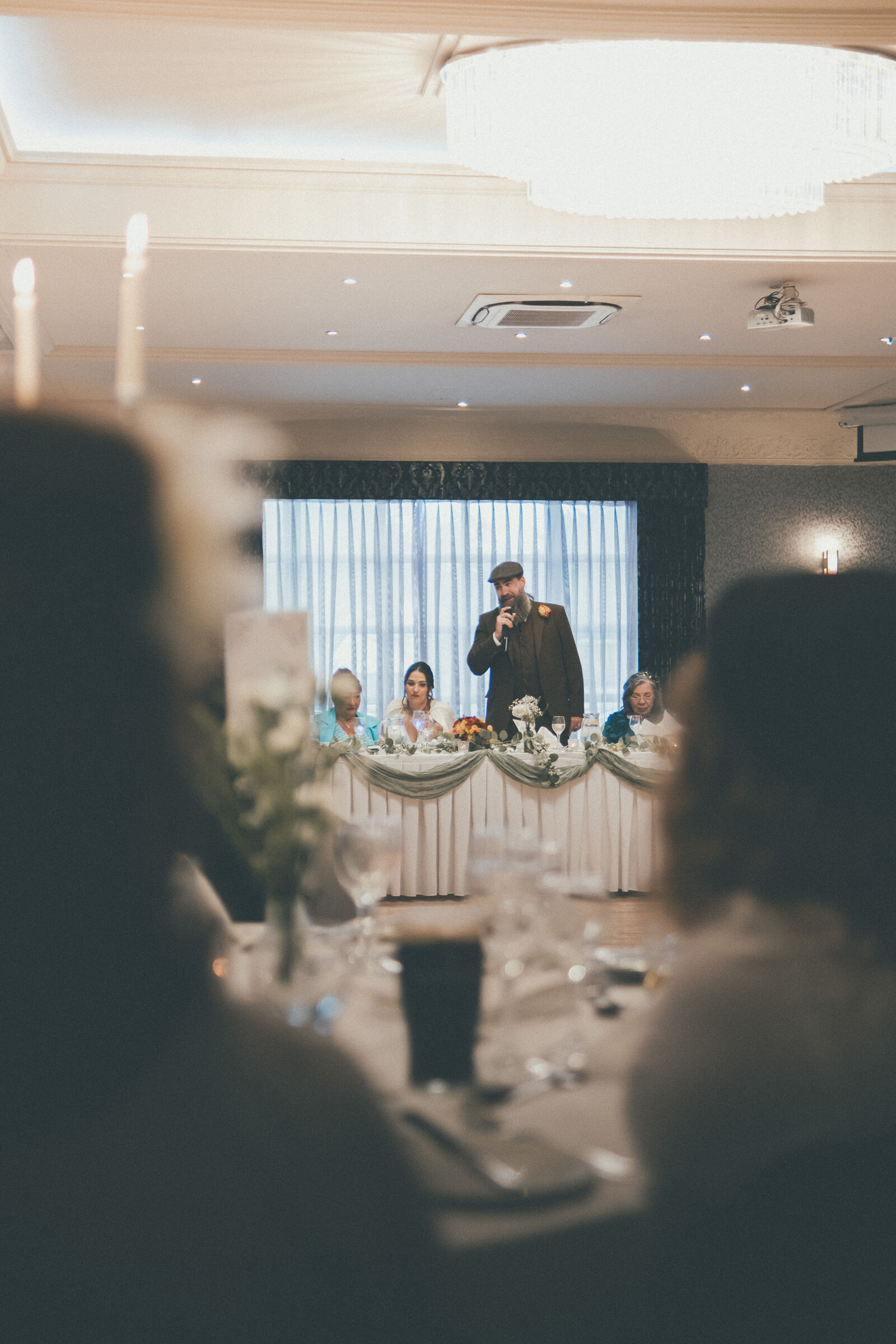 Candy & James — reception party (01), wedding photography by Anna Mello Studios, Dublin