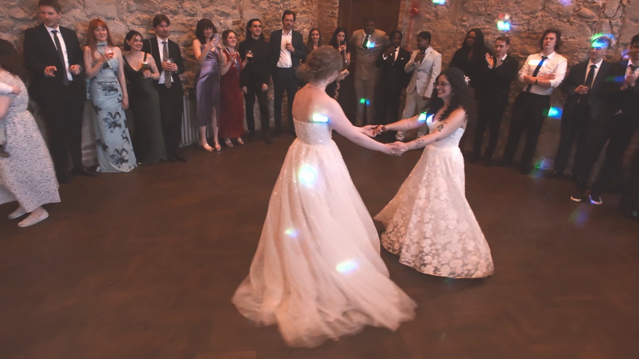Thais & Felly — first dance — Powerscourt Estate wedding film by Anna Mello Studios