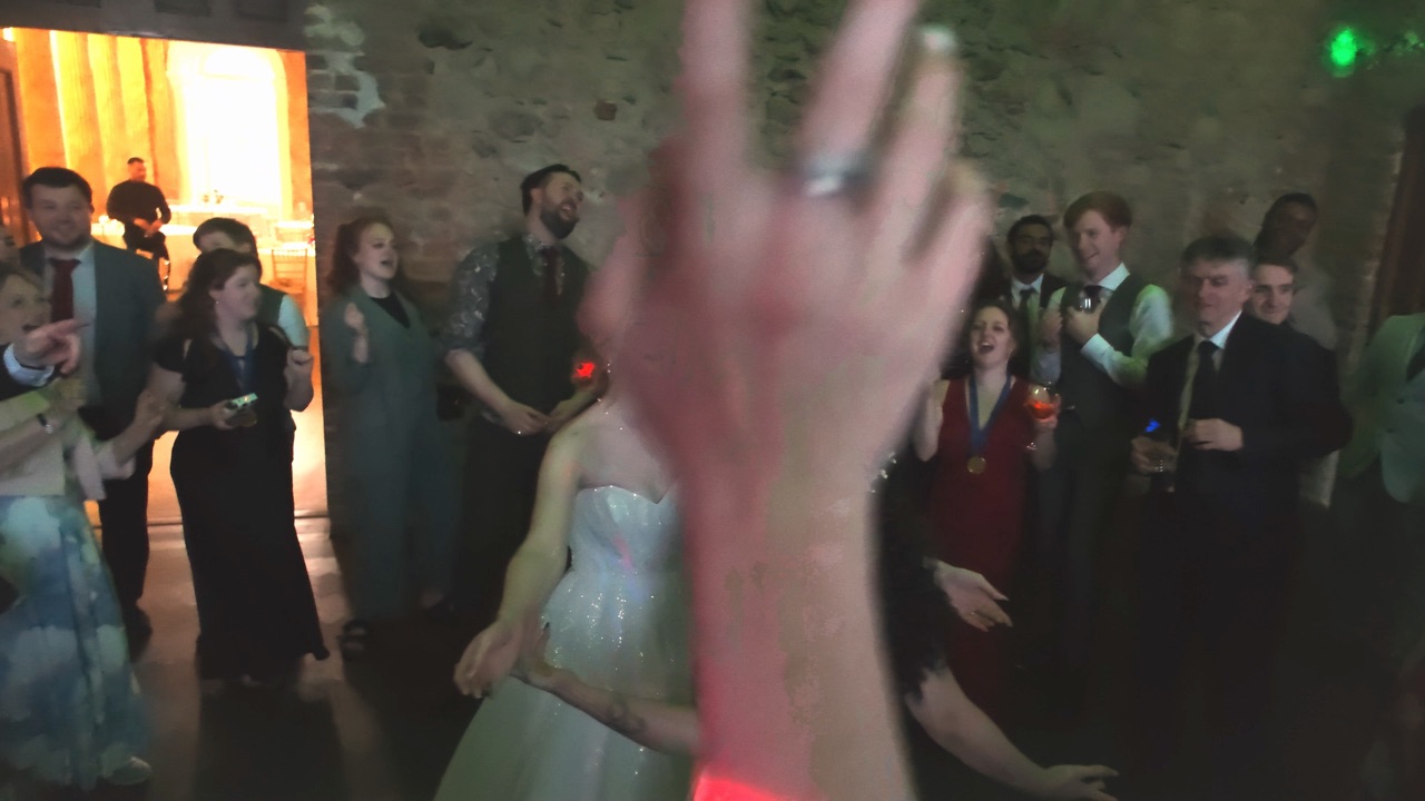 Thais & Felly — the party — Powerscourt Estate wedding film by Anna Mello Studios